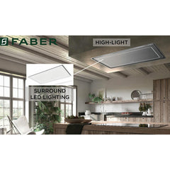 FABER High-Light Stainless Steel Hood - HILTIS36SSNB - The Home Selection