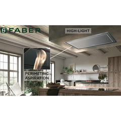 FABER High-Light White Matte Hood- HILTIS36WHNB - The Home Selection