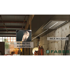 FABER Inca In-Light Hood - INLT SSV - The Home Selection