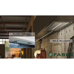 FABER Inca In-Light Hood - INLT SSV - The Home Selection