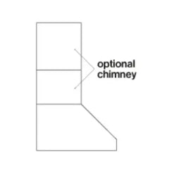 Falmec Kit Chimney, Zeus Outdoor Hood - KCPHN.00#IF - The Home Selection