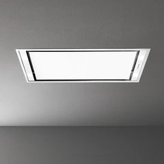 Falmec Stella Ceiling Liner Insert, with 600 CFM Motor (Motor Sold Separately), Electronic Control, LED Light, Metallic Grease Filter, Remote Control, Scotch Brite (AISI 304) Steel, and Perimeter Suction - FDSTEC6SS-R - The Home Selection