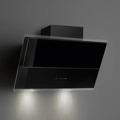 Falmec Verso NRS 36" Wall Mount Hood, 500 CFM, w/ 500 CFM, Tempered glass, LED lights, Touch control and Patented NRS (Noise Reduction System) - FDVER36W5 - The Home Selection