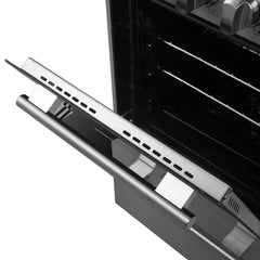 Forno 20" Pallerano Electric Range with 4 Burners in Stainless Steel - FFSEL6052-20 - The Home Selection