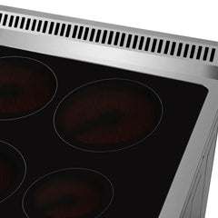 Forno 20" Pallerano Electric Range with 4 Burners in Stainless Steel - FFSEL6052-20 - The Home Selection
