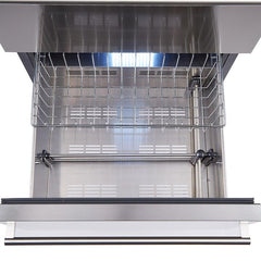 Forno 24'' Built-In Compressor Wine Cooler - Dual Zone - 108 Bottles - FWCDR6628-24S - The Home Selection