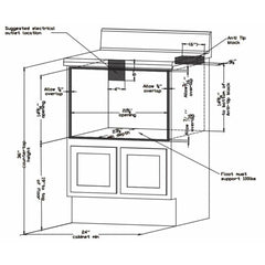 Forno 24 inch Microwave Drawer In Stainless Steel - Professional, FMWDR300024 - The Home Selection