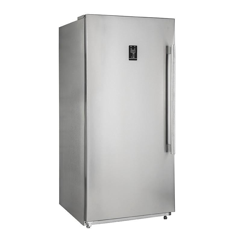 Forno 28" Rizzuto Left or Right side Door Pro-Style Handle REFRIGERATOR / FRIDGE – FREEZER DUAL COMBINATION 32" Wide 13.8 cu.ft. with decorative grill - FFFFD1933-32 - The Home Selection