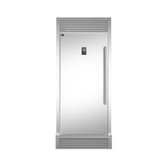 Forno 28" Rizzuto Left or Right side Door Pro-Style Handle REFRIGERATOR / FRIDGE – FREEZER DUAL COMBINATION 32" Wide 13.8 cu.ft. with decorative grill - FFFFD1933-32 - The Home Selection