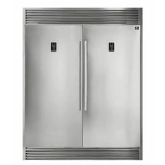 Forno 3-Piece Appliance Package - 36" Dual Fuel Range, Pro-Style Refrigerator, and Dishwasher in Stainless Steel - The Home Selection