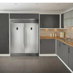 Forno 3-Piece Appliance Package - 36" Dual Fuel Range, Pro-Style Refrigerator, and Dishwasher in Stainless Steel - The Home Selection