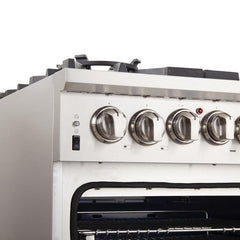 Forno 30" Capriasca Gas Range with 5 Burners, Convection Oven and 100,000 BTUs - FFSGS6260-30 - The Home Selection