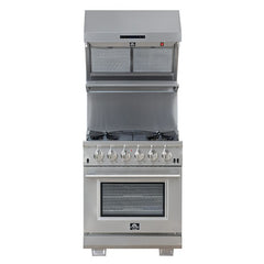 Forno 30" Capriasca Gas Range with 5 Burners, Convection Oven and 100,000 BTUs - FFSGS6260-30 - The Home Selection