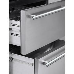 Forno 30" Dual Zone Wine Cooler & Refrigerator Drawer - FWCDR6661-30S - The Home Selection