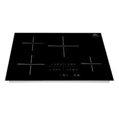 Forno 30" Lecce Induction Cooktop - 4 Burners in Black Glass - FCTIN0545-30 - The Home Selection