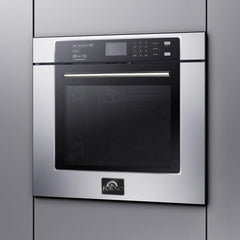 Forno 30" Villarosa Stainless-Steel Built-In Convection Single Wall Oven - FBOEL1358-30 - The Home Selection