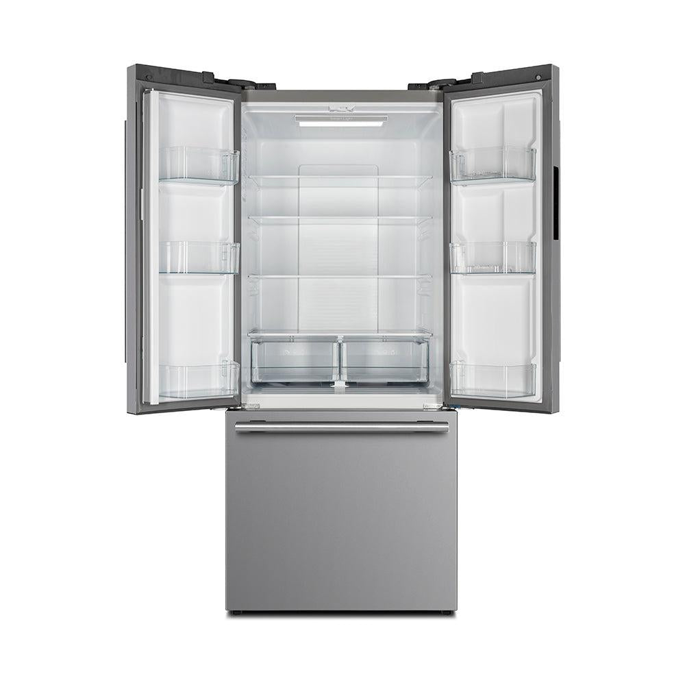 FORNO 31 in 17.5 cu ft French Door Refrigerator with Ice Marker in Stainless Steel - FFFFD1974-31SB - The Home Selection