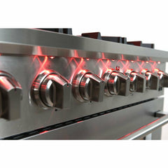 Forno 36" Capriasca Gas Range with 6 Burners, Convection Oven and 120,000 BTUs - FFSGS6260-36 - The Home Selection