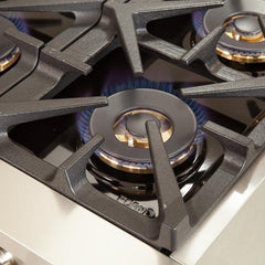Forno 36" Capriasca Gas Range with 6 Burners, Convection Oven and 120,000 BTUs - FFSGS6260-36 - The Home Selection