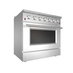 Forno 36" Freestanding Gas Range with AIRFRYER - REVERSIBLE GRIDDLE - WOK RING - FFSGS6291-36 - The Home Selection