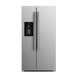 Forno 4-Piece Appliance Package - 48" Dual Fuel Range, 36" Refrigerator with Water Dispenser, Microwave Oven, & 3-Rack Dishwasher in Stainless Steel - The Home Selection