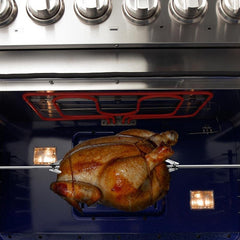 Forno 48" Capriasca Dual Fuel Range with 240v Electric Oven - 8 Burners, Griddle, and 160,000 BTUs - FFSGS6187-48 - The Home Selection