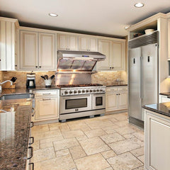 Forno 48" Capriasca Gas Range with 8 Burners, Griddle and 160,000 BTUs - FFSGS6260-48 - The Home Selection