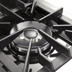 Forno 48" Galiano Dual Fuel Range - Gas Cooktop with 240v Electric Oven - 8 Burners, Griddle, and Double Oven - FFSGS6156-48 - The Home Selection