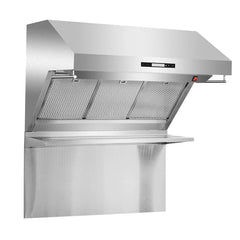 Forno 5-Piece Appliance Package - 36" Dual Fuel Range, 36" Refrigerator with Water Dispenser, Wall Mount Hood with Backsplash, Microwave Drawer, & 3-Rack Dishwasher in Stainless Steel - The Home Selection