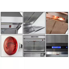Forno 5-Piece Pro Appliance Package - 30" Dual Fuel Range, 36" Refrigerator with Water Dispenser, Wall Mount Hood with Backsplash, Microwave Drawer, & 3-Rack Dishwasher in Stainless Steel - The Home Selection