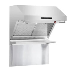 Forno 5-Piece Pro Appliance Package - 30" Gas Range, 56" Pro-Style Refrigerator, Wall Mount Hood with Backsplash, Microwave Drawer, & 3-Rack Dishwasher in Stainless Steel - The Home Selection
