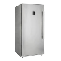 Forno 5-Piece Pro Appliance Package - 48" Gas Range, 56" Pro-Style Refrigerator, Wall Mount Hood with Backsplash, Microwave Oven, & 3-Rack Dishwasher in Stainless Steel - The Home Selection