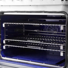 Forno 60" Capriasca Dual Fuel Range with 240v Electric Oven - 10 Sealed Burners and 200,000 BTUs - FFSGS6187-60 - The Home Selection