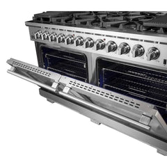 Forno 60" Capriasca Gas Range with 10 Burners and 200,000 BTUs - FFSGS6260-60 - The Home Selection