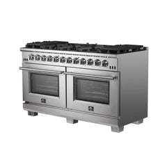 Forno 60" Capriasca Gas Range with 10 Burners and 200,000 BTUs - FFSGS6260-60 - The Home Selection