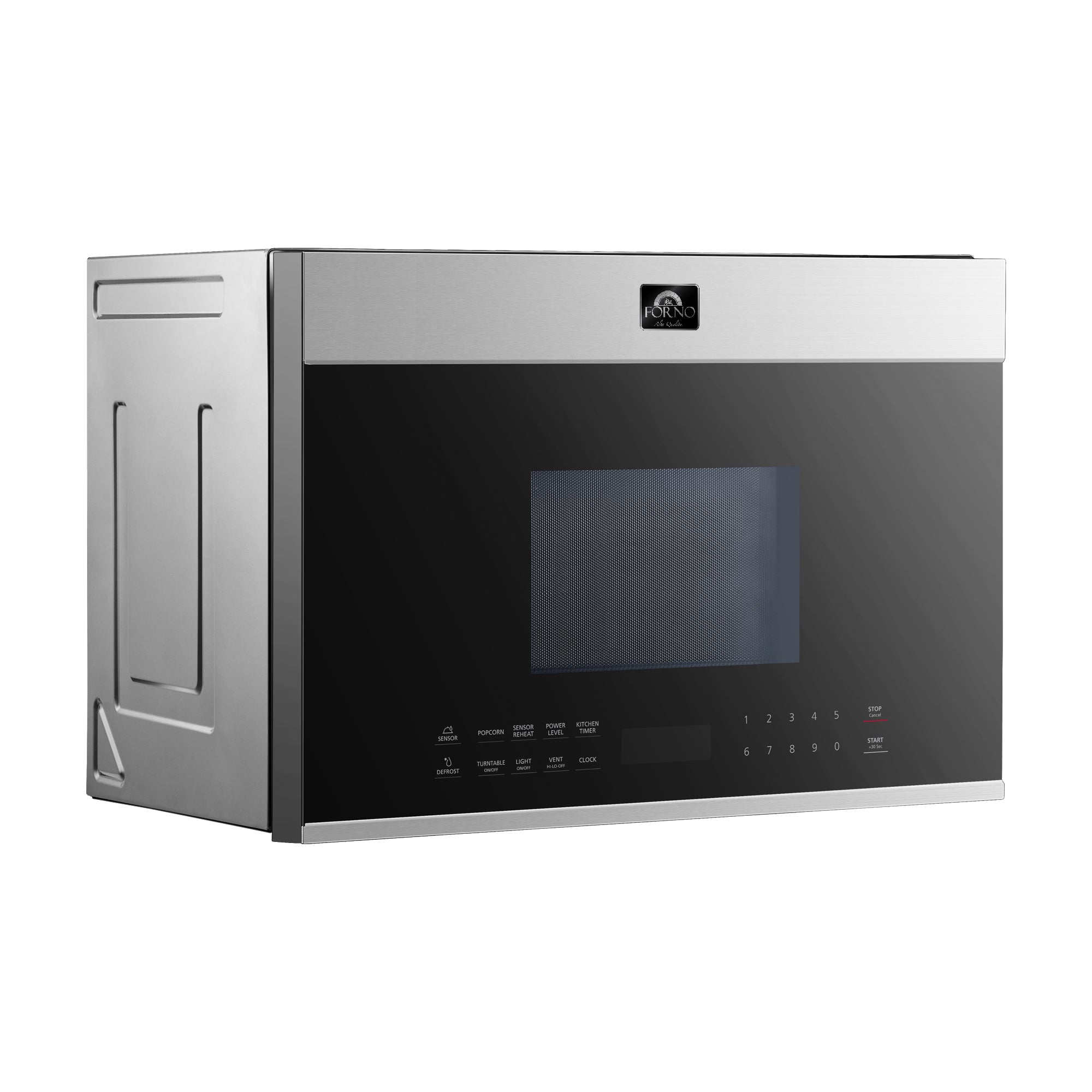 Forno Capriolo 24″ OTR Stainless Steel Microwave Oven 1.3 cu.ft. - FOTR3079-24 - The Home Selection