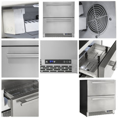 Forno Cologne 30" Dual Drawer Undercounter Freezer - FDRBI1876-30 - The Home Selection