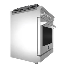 Forno Lseo 30" Gas Range with 5 Burners and Convection Oven - FFSGS6275-30 - The Home Selection
