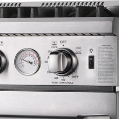 Forno Lseo 30" Gas Range with 5 Burners and Convection Oven - FFSGS6275-30 - The Home Selection