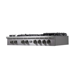 Forno Spezia 48-Inch Cooktop, 8 Burners. Wok Ring and Grill/Griddle in Stainless Steel - FCTGS5751-48 - The Home Selection