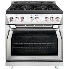 Forza 36-inch Professional Gas Range - FR366GN - The Home Selection
