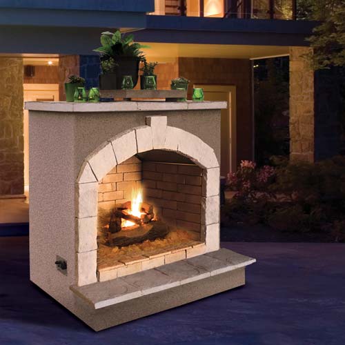 CalFlame 48 Inch Fireplace - FRP-906-2