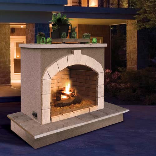 CalFlame 73 Inch Fireplace - FRP-906-3