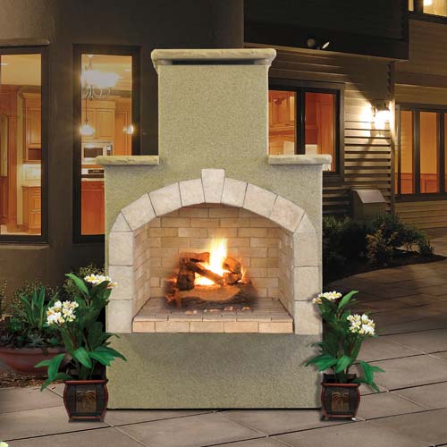 CalFlame 48 Inch Fireplace - FRP-908-1