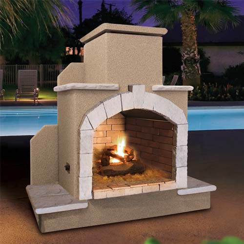 CalFlame 78 Inch Fireplace - FRP-915