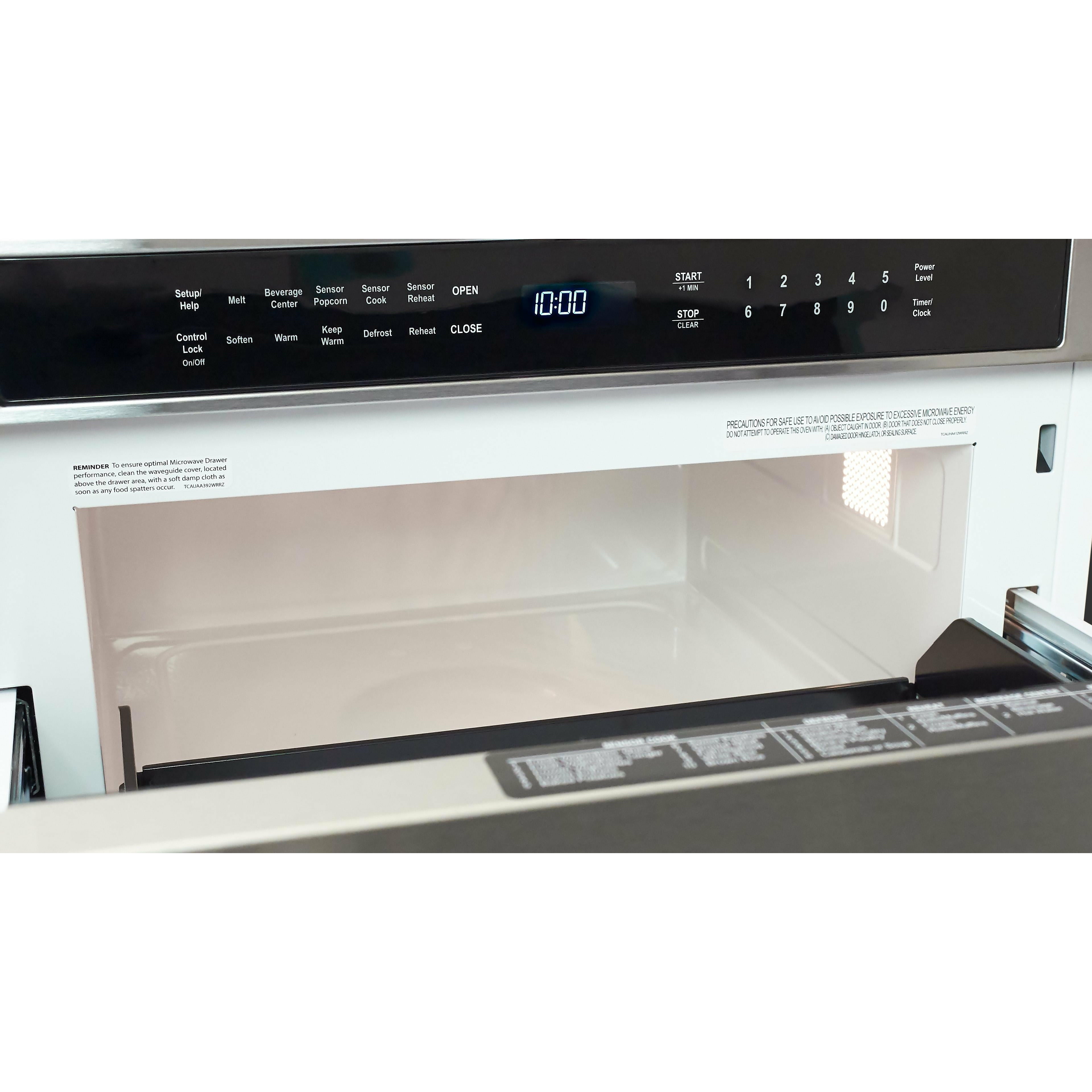 Fulgor Milano 24" Built-In Drawer Microwave Oven with 1.2 Cu. Ft. Capacity, Stainless Steel - F7DMW24S2 - The Home Selection
