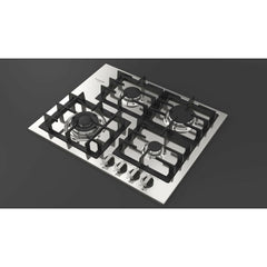 Fulgor Milano 24" Gas Cooktop with 4 European Sealed Burners - F4GK24S1 - The Home Selection