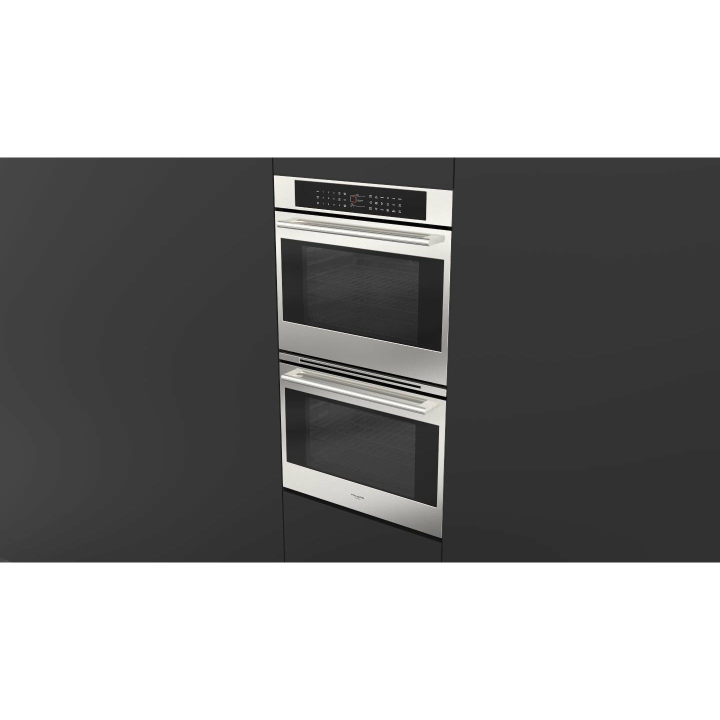 Fulgor Milano 30" Electric Double Wall Oven with 4.4 cu. ft. Capacity - F7DP301 - The Home Selection
