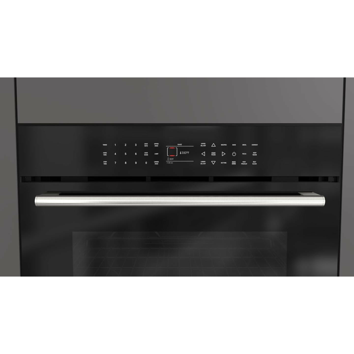 Fulgor Milano 30" Electric Double Wall Oven with 4.4 cu. ft. Capacity - F7DP301 - The Home Selection