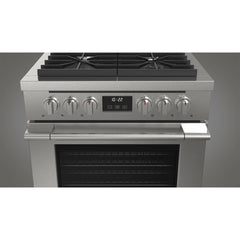 Fulgor Milano 30" Freestanding All Gas Range with 2 Duel Flame Burners, Stainless Steel - F4PGR304S2 - The Home Selection